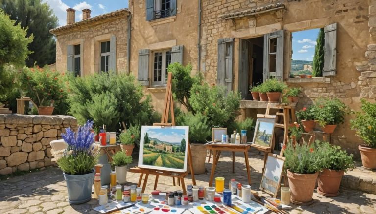 Les cours et stages de peinture en Provence